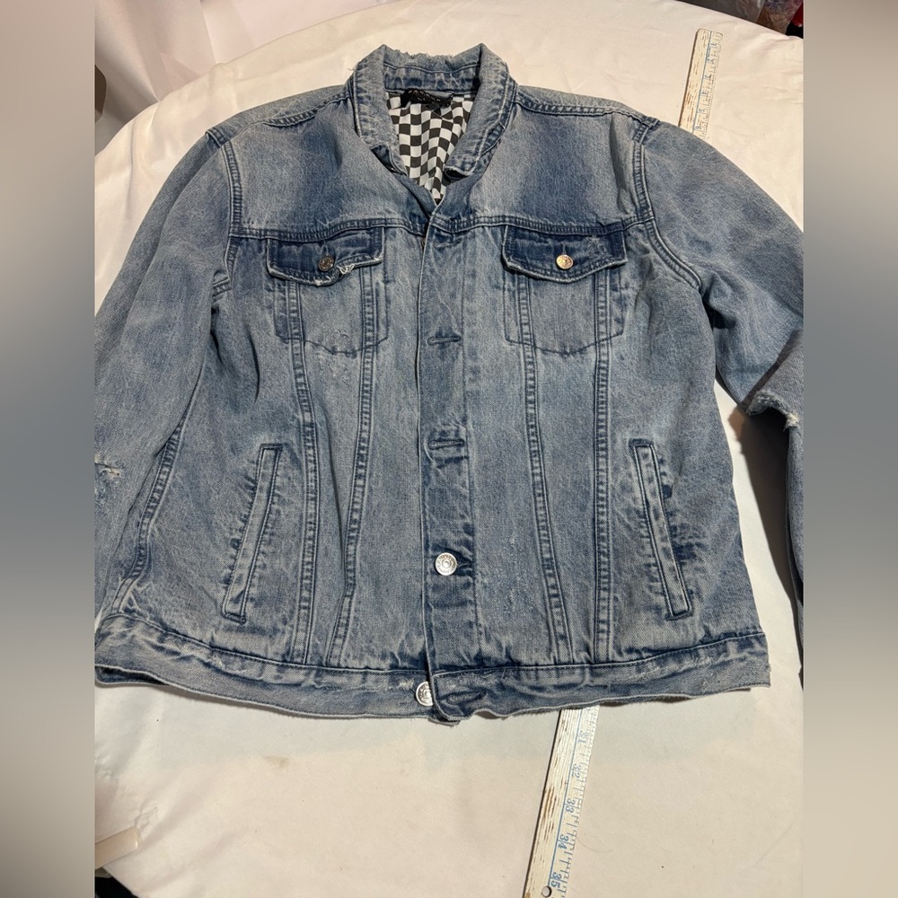 Pacsun Jean distressed jacket - Picture 1 of 7